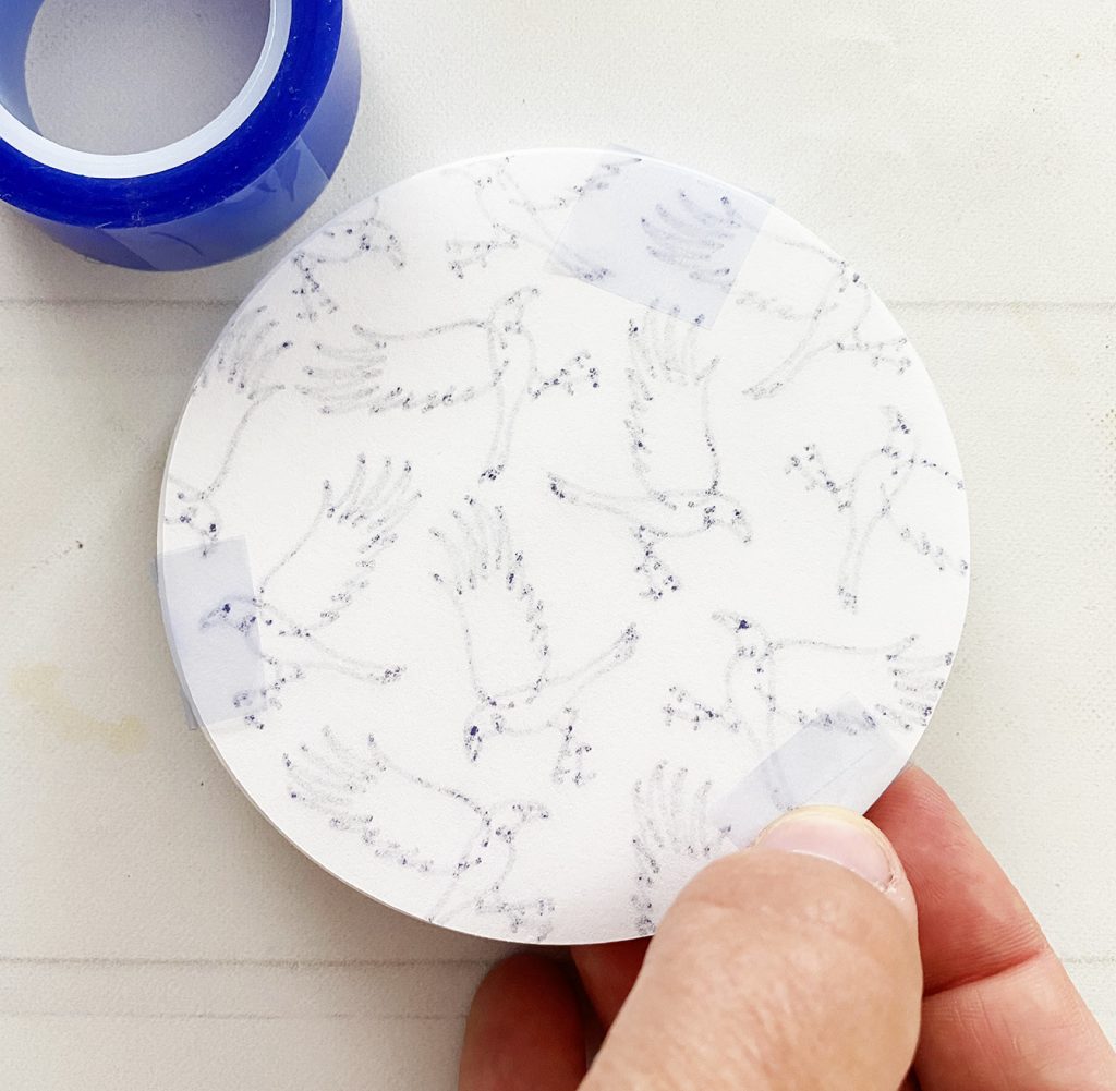 Cricut Infusible Ink Ravenclaw Hogwarts Coaster