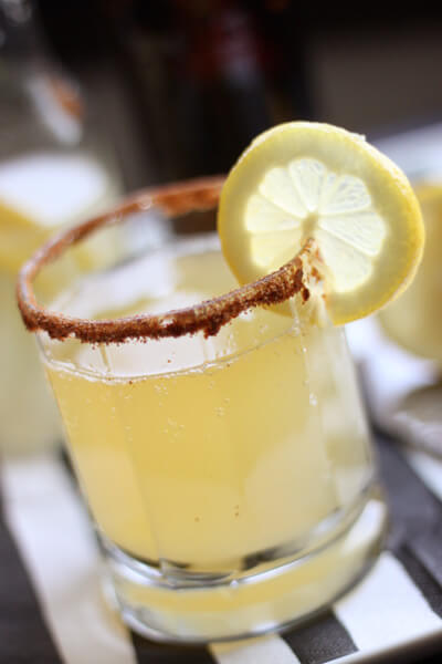 summer shandy cocktail
