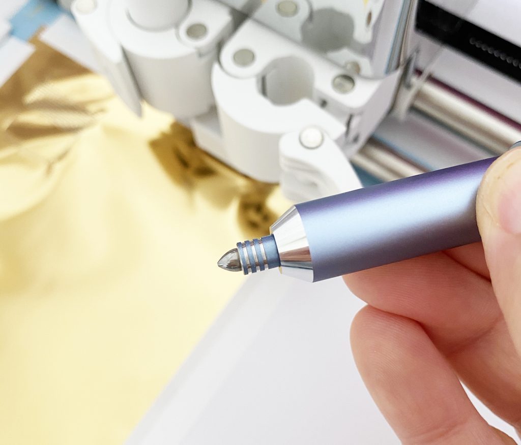 Cricut Foil Transfer System Bold Tip with Gold Foil