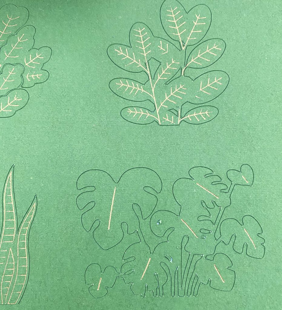 Plants - Foil with the Cricut