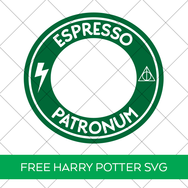 Free Harry Potter Espresso Patronum Starbucks SVG