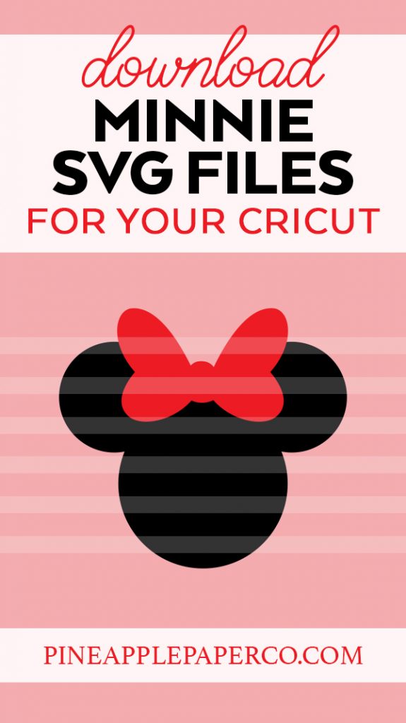 Free Minnie Mouse SVG
