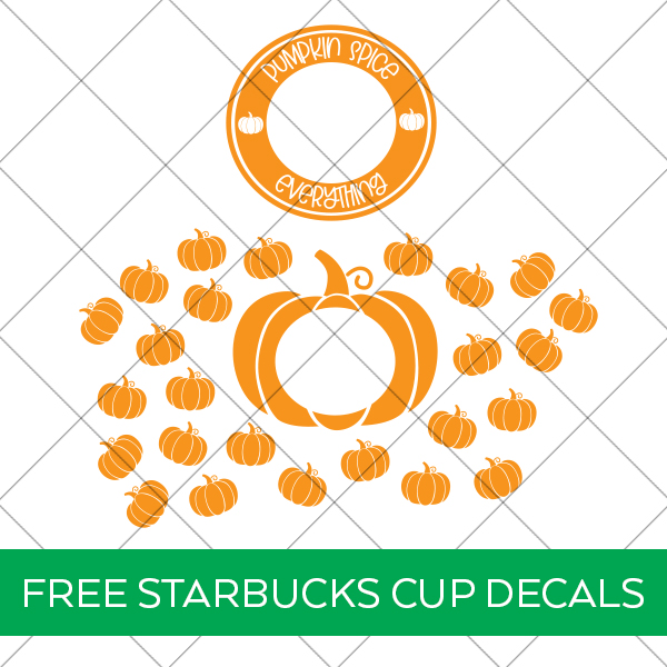Free Starbucks Pumpkin SVG Files at Pineapple Paper Co.
