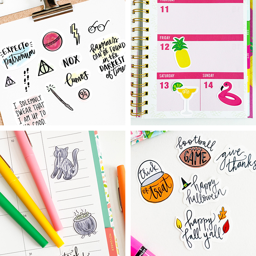 Free Printable Bullet Journal Stickers
