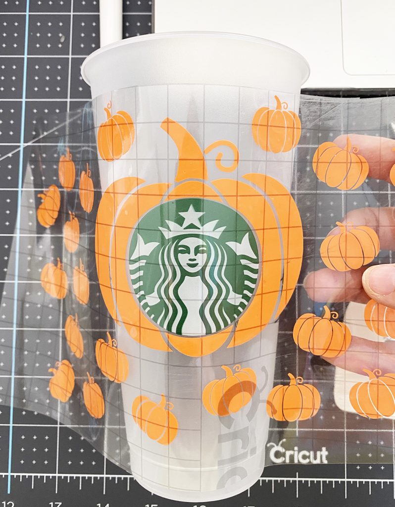Apply Cup Wrap to Starbucks Cold Cup
