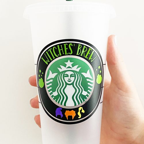 DIY Hocus Pocus Halloween Starbucks Cold Cup SVG