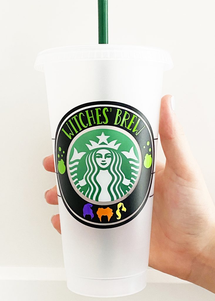 DIY Hocus Pocus Halloween Starbucks Cold Cup SVG