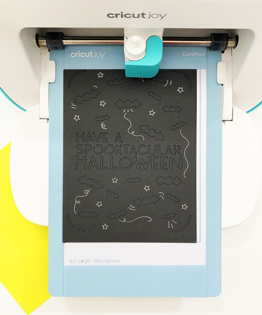 Cricut Joy DIY Halloween Card