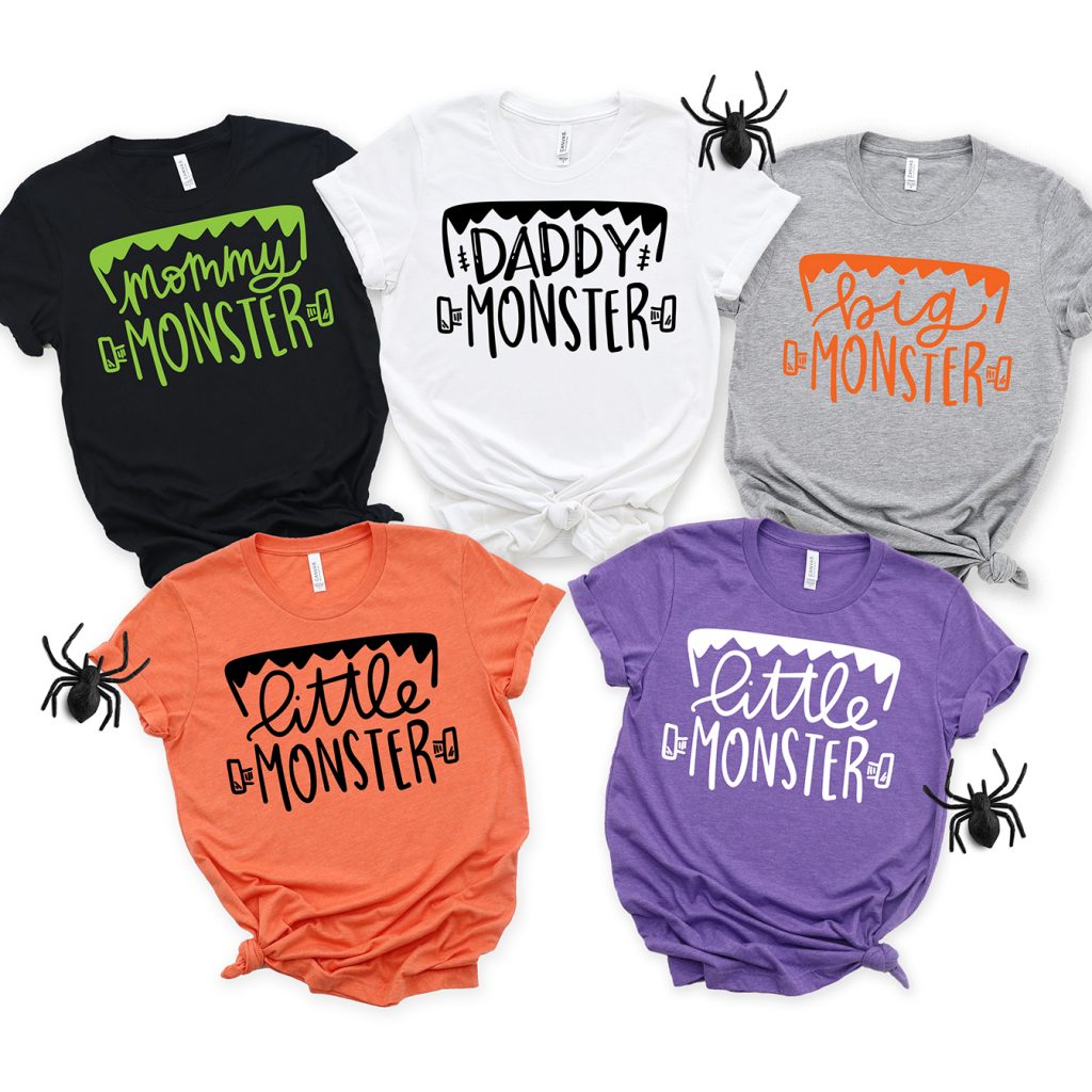 Monster Family SVG Files from Pineapple Paper Co.
