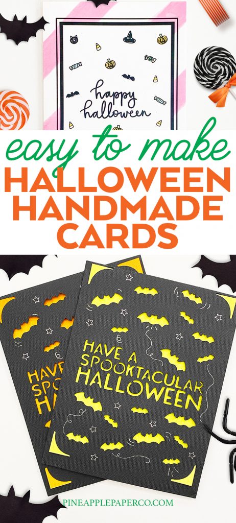 DIY Halloween Card Ideas curated by Pineapple Paper Co.
