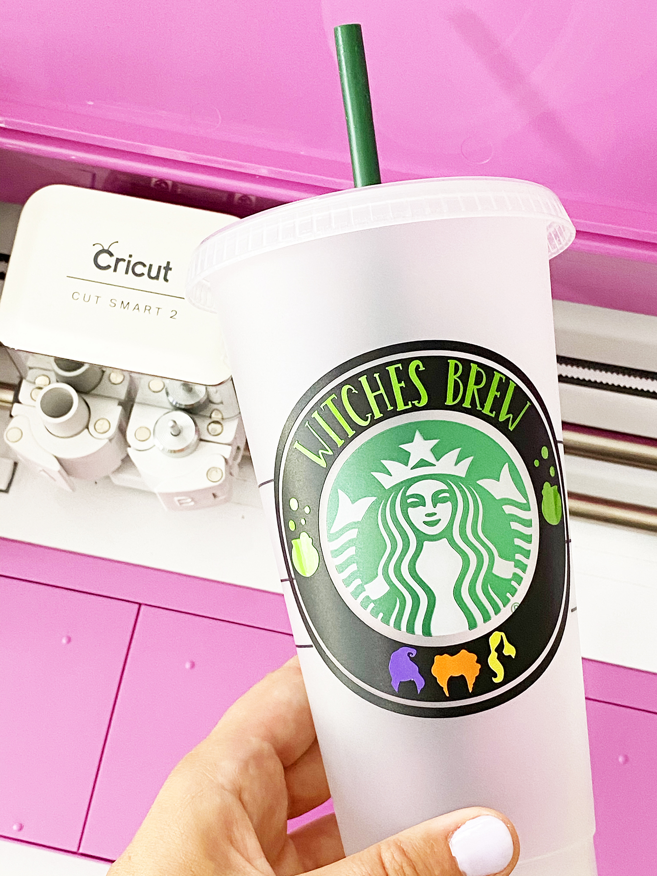 DIY Hocus Pocus Halloween Starbucks Cold Cup SVG