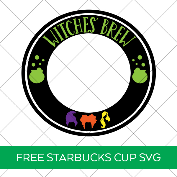 DIY Hocus Pocus Halloween Starbucks Cold Cup SVG