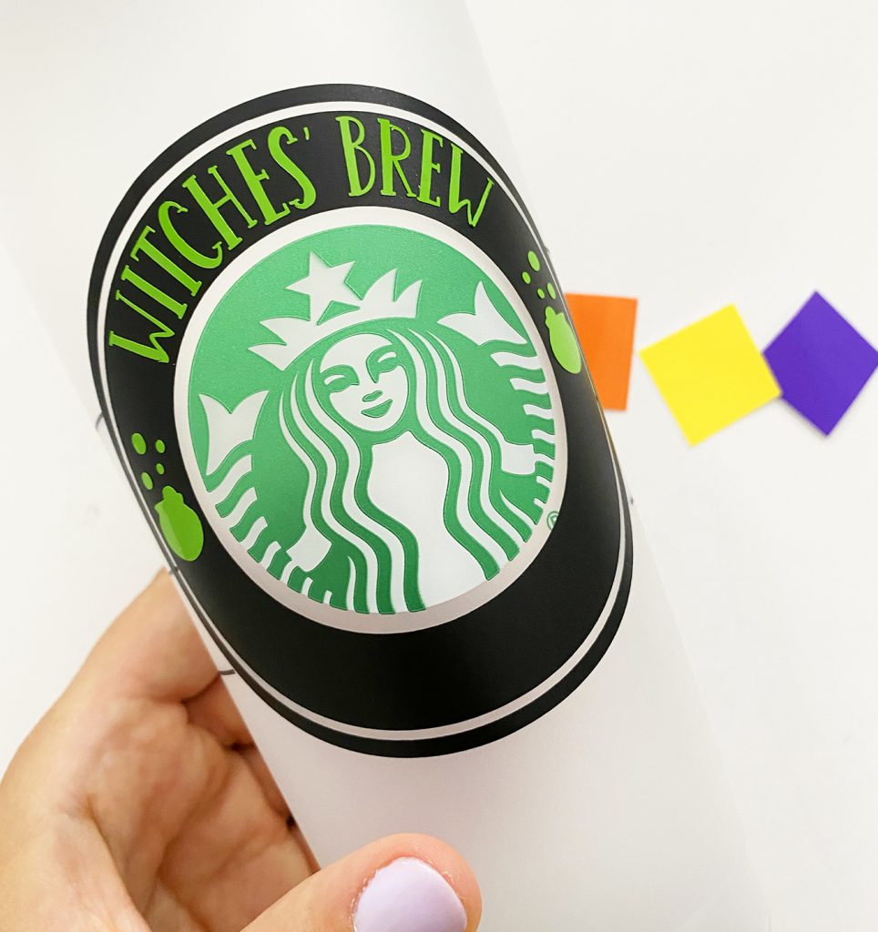 DIY Hocus Pocus Halloween Starbucks Cold Cup SVG