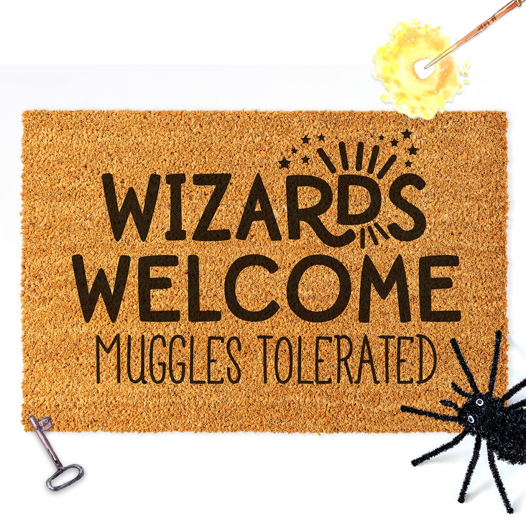 Download DIY Harry Potter Doormat - Wizards Welcome - Pineapple ...