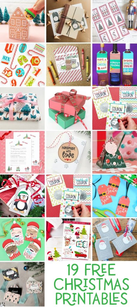 Free Christmas Printables to Download Now at Pineapple Paper Co.