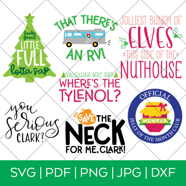 Christmas Vacation Movie SVG File BUNDLE - Pineapple Paper Co.