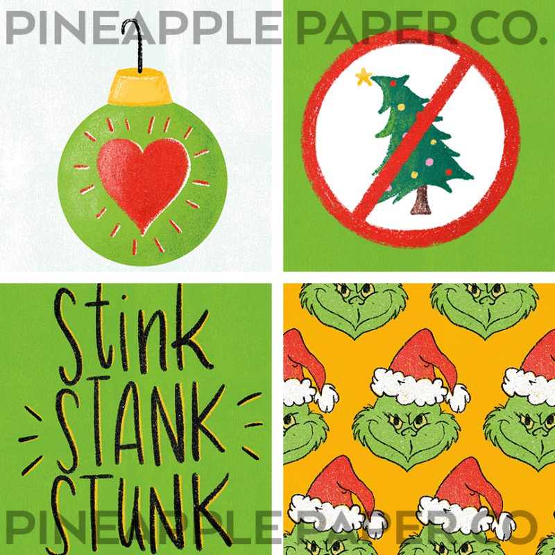 Grinch Inspired Christmas Aesthetic App and Widget Icon Ideas