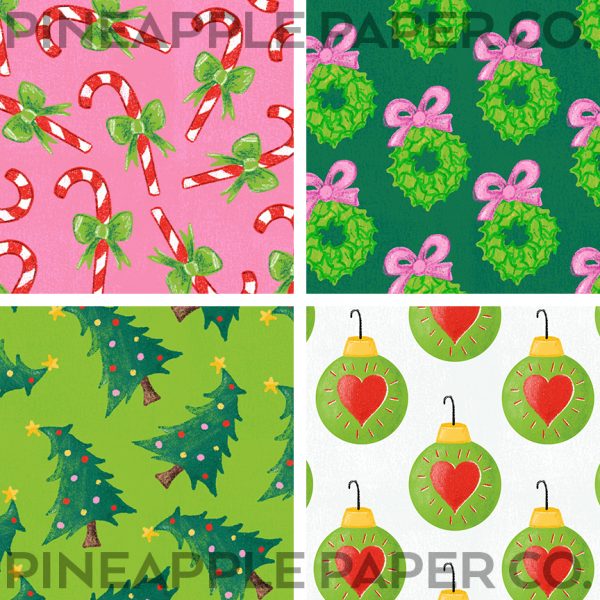 Grinch Christmas Aesthetic Patterned Icons