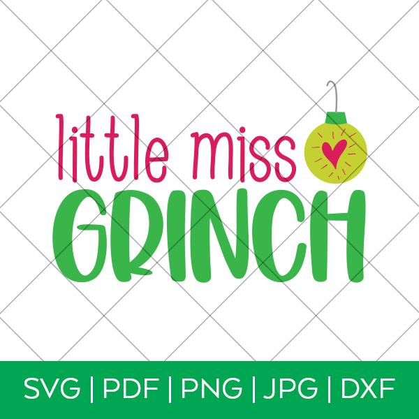 Little Mr. & Little Miss Grinch SVG