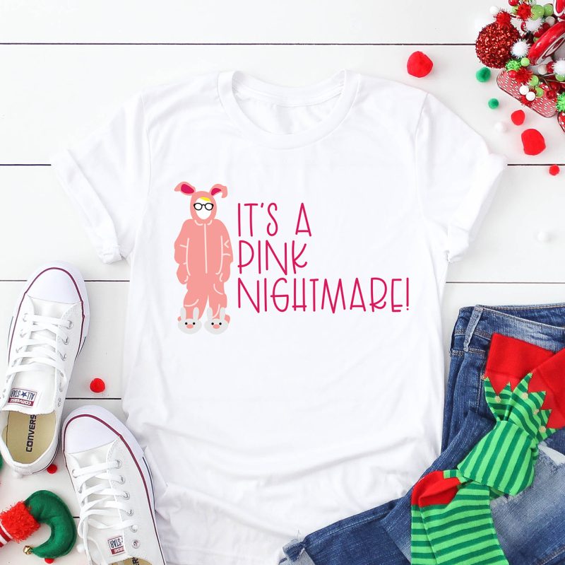 It's a Pink Nightmare SVG on DIY Shirt