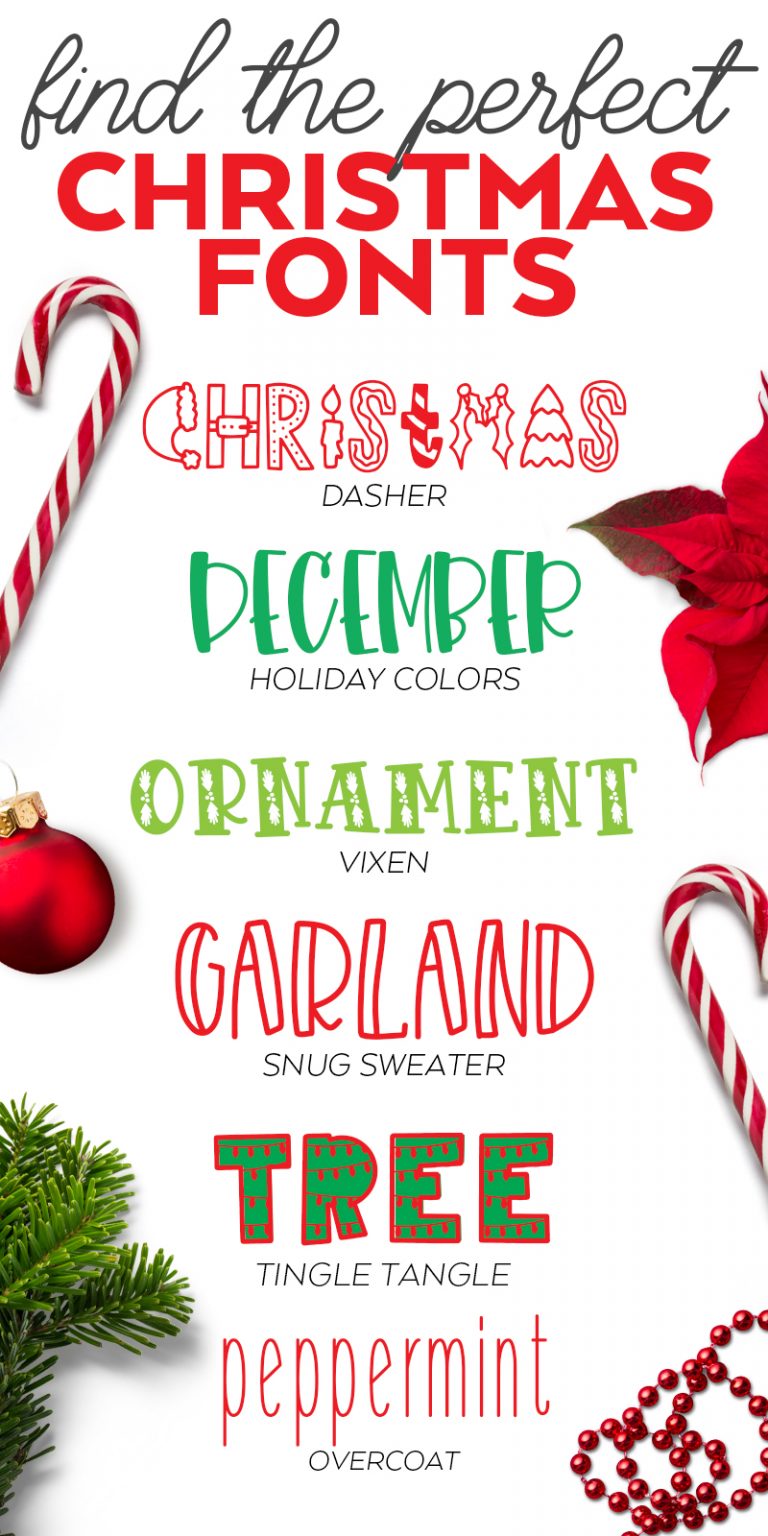 Best Free and Cheap Christmas Fonts