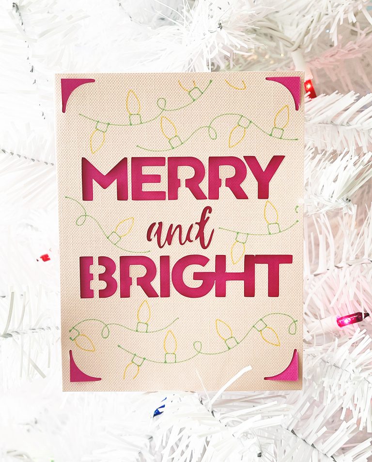 Cricut Joy Christmas Card SVG