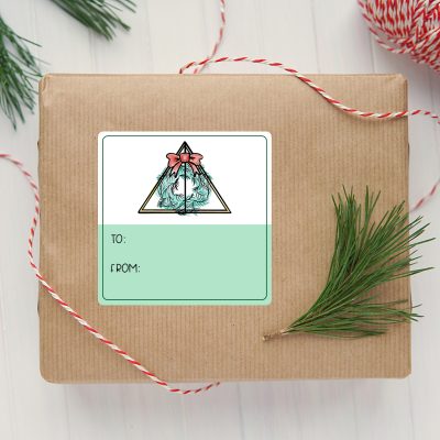 Free Printable Christmas Harry Potter Gift Tags