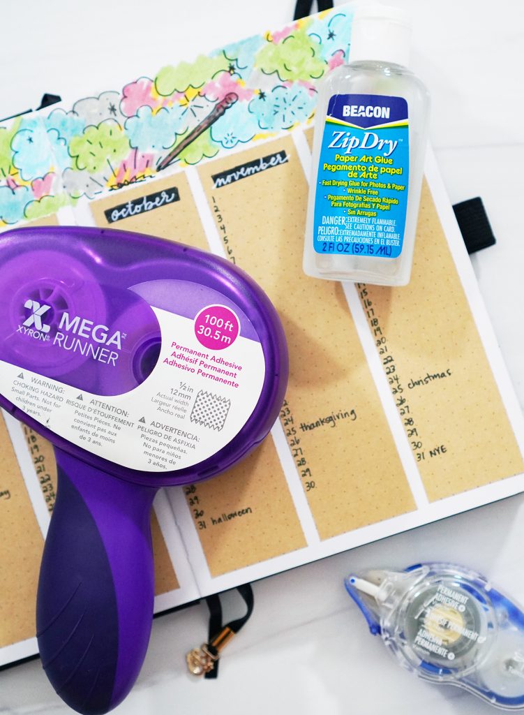 Best Adhesives for Bullet Journaling