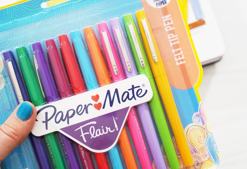 Paper Mate Flair Felt Tip Pens for Bullet Journaling