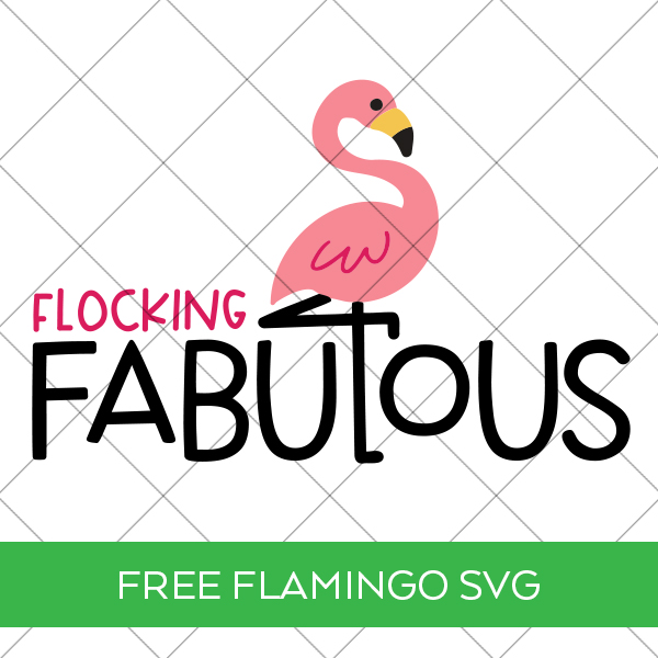 Free Flocking Fabulous SVG with Grid