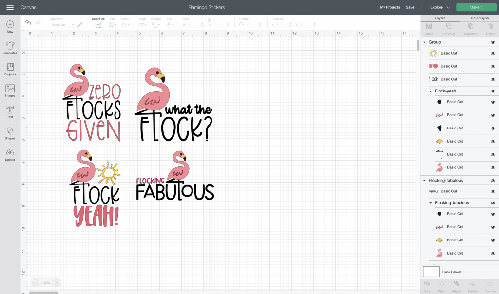 Make Your Own Stickers with the Cricut Offset Tool in Cricut Design Space