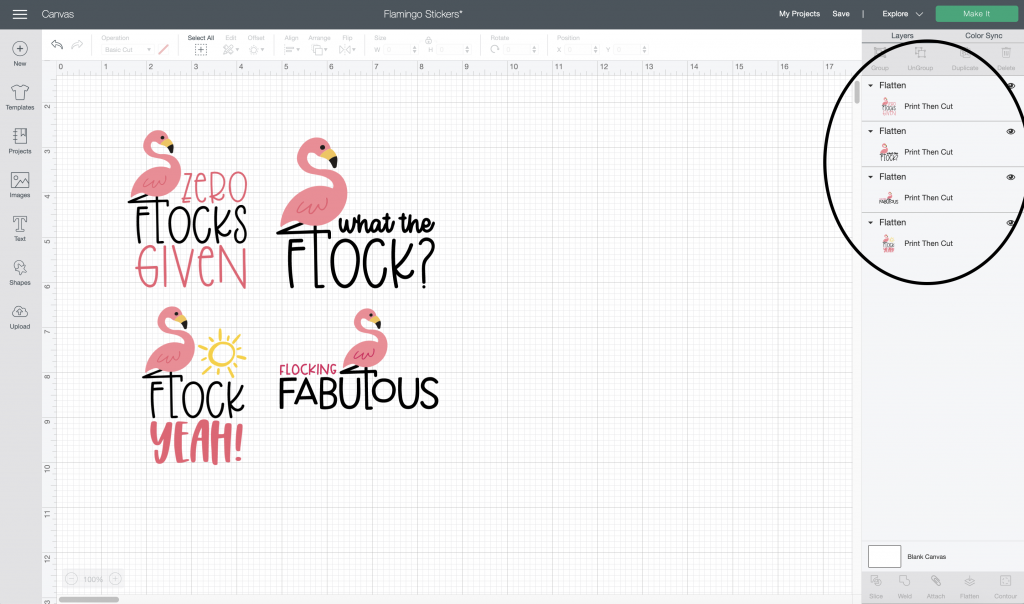 Make Your Own Stickers with the Cricut Offset Tool in Cricut Design Space