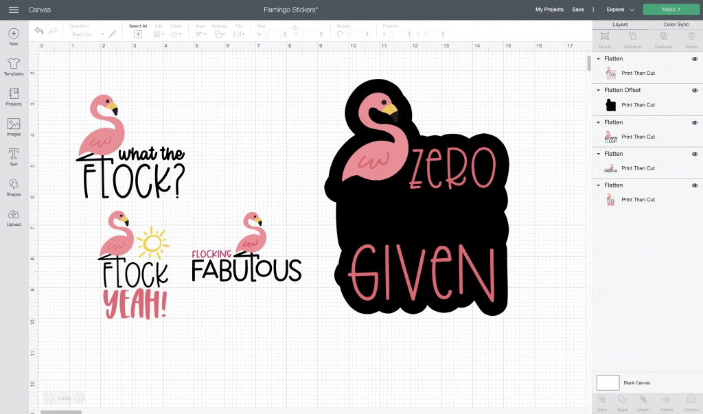 Make Your Own Stickers with the Cricut Offset Tool in Cricut Design Space