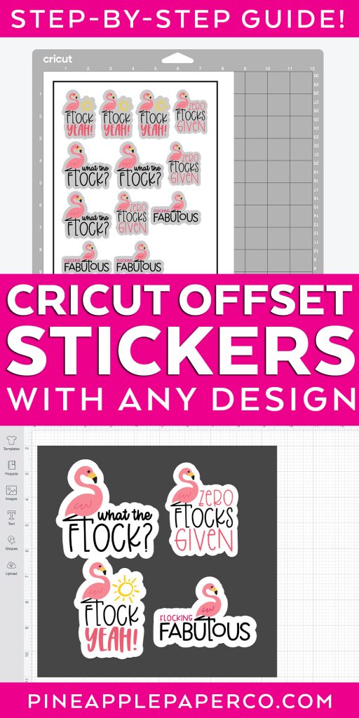 Make Your Own Stickers with the Cricut Offset Tool in Cricut Design Space