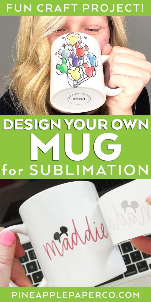 Design Your Own Mug with a Sublimation Transfer