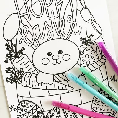 Free Easter Coloring Page