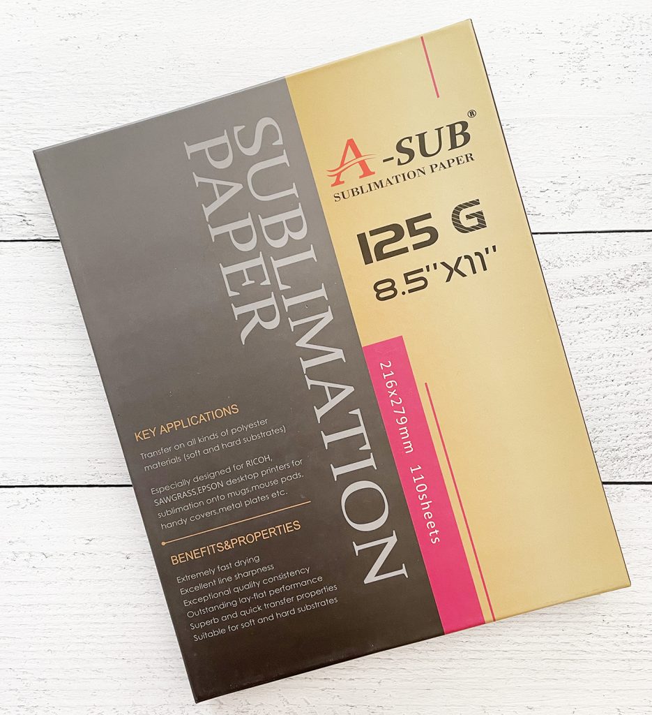 sublimation paper for printer