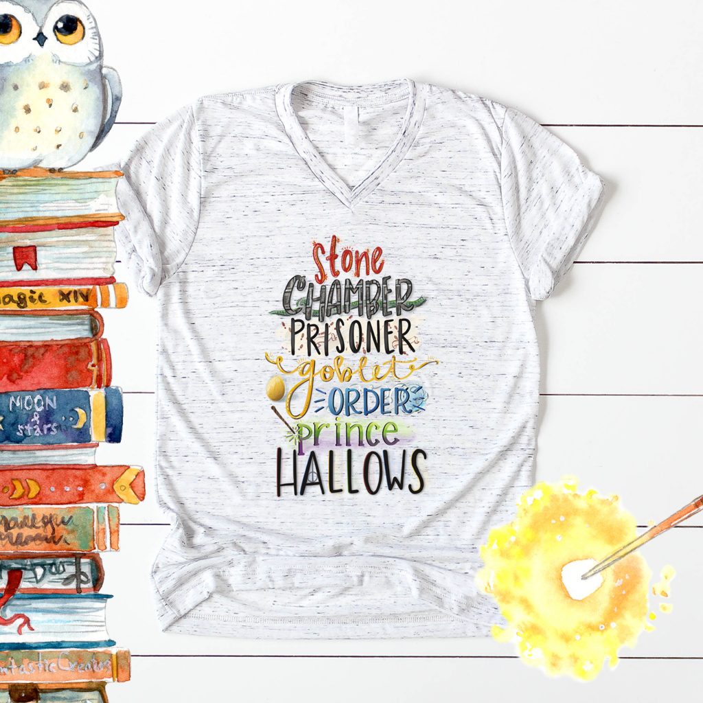 Harry Potter Shirt with Free Sublimation Transfer Design