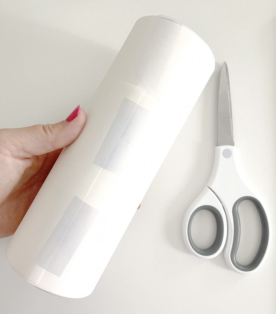 DIY Sublimation Tumbler Wrapped with Butcher Paper