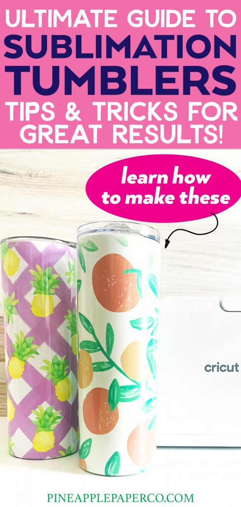 Learn How to Make DIY Sublimation Tumblers