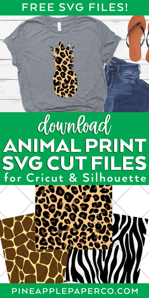Download FREE Animal Print SVG Cut Files for Cricut and Silhouette