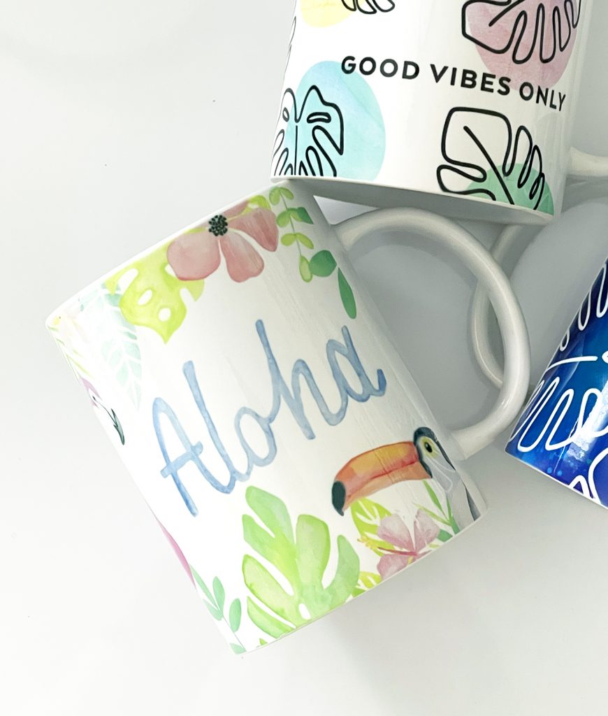 Aloha Tropical Sublimation Mug