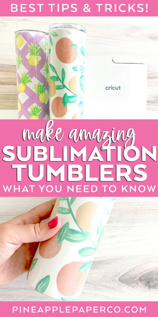 Learn How to Make DIY Sublimation Tumblers