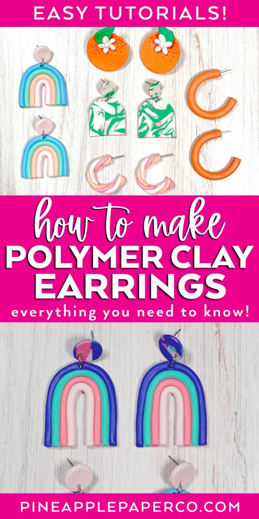 how to make polymer clay earrings the ultimate guide