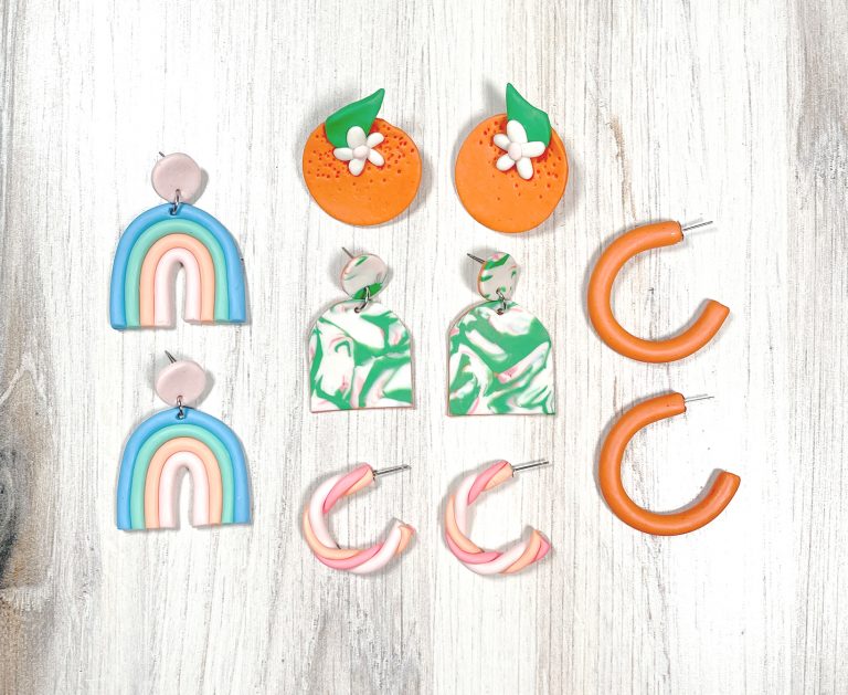 How to Make Polymer Clay Earrings