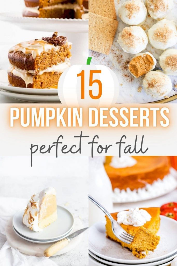 15 Best Pumpkin Desserts that aren't Pumpkin Pie