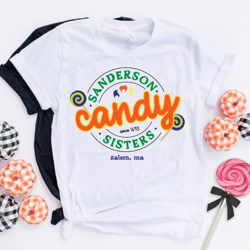 Free Sanderson Sisters SVG File on DIY Hocus Pocus Shirt