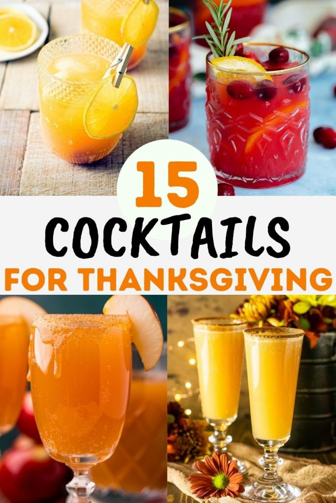15 Cocktails for Fall with 4 Recipe Ideas Pictured