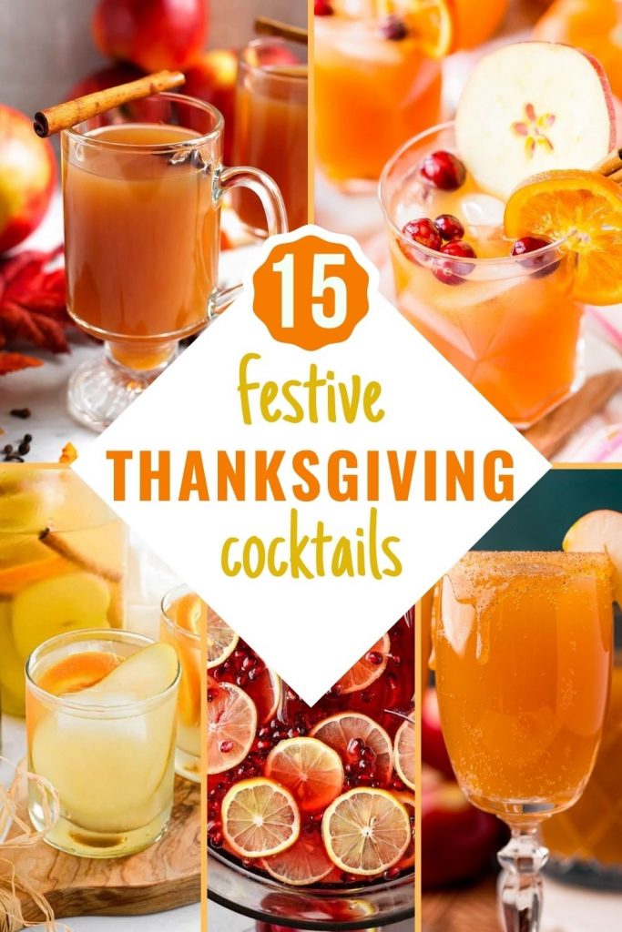 15 Cocktails for Fall with 4 Recipe Ideas Pictured