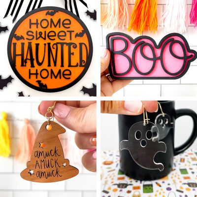 Glowforge Projects for Halloween